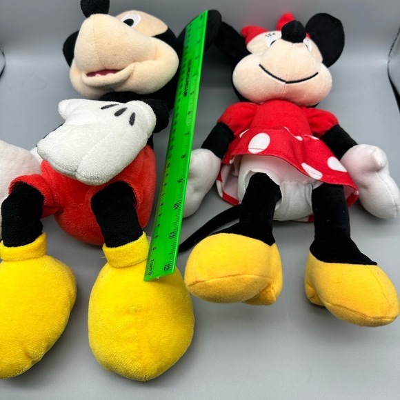 Walt Disney Mickey and Minnie Mouse stuffed dolls - Picture 7 of 12